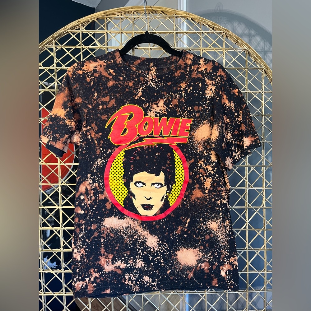 David Bowie Tie Die Tee Shirt